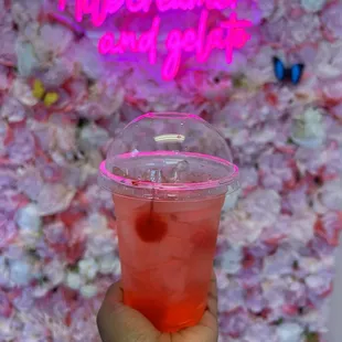 Curry flavor Italian soda