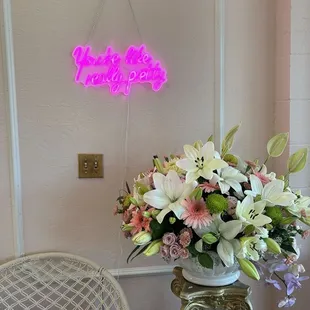 Interior of the shop