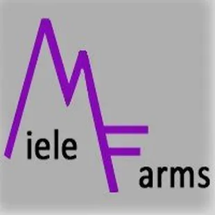 the logo for miele farms