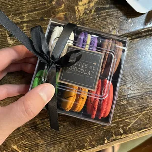 assorted macaroons