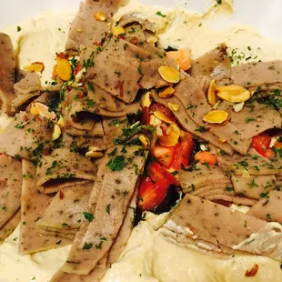 a plate of food