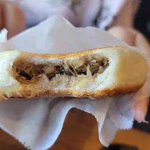 Chinese hamburger pork bun