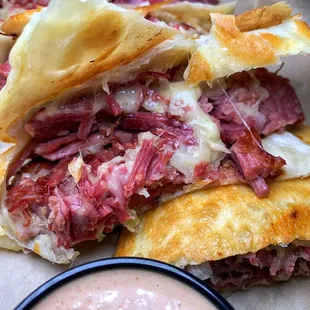 Reuben Quesadilla