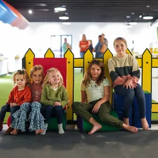 kids taking photograph at miffytown