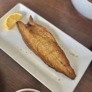 Pan Fried Mackerel with Bean Paste Stew ($24.99)
