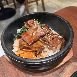 Galbi bibimbap
