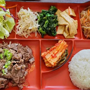 Bulgogi lunch box