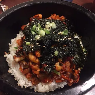 Hot Stone Bowl Bibimbap Soft Tofu Combo