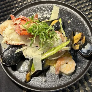 Saffron Seafood Risotto