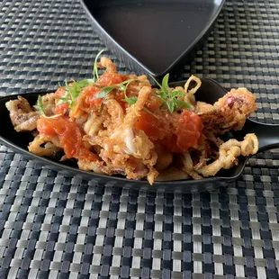 Asian Glazed Crispy Calamari