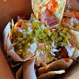 Brisket nachos are the bomb!!!
