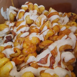 Pork belly Mike a Roni