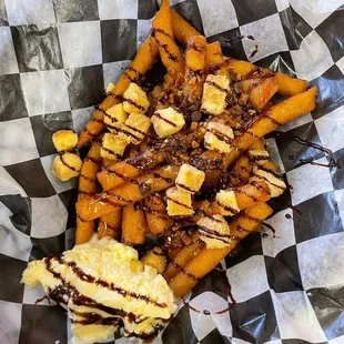 Funnel cake fries