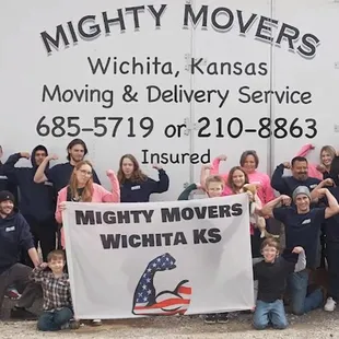 The families of Mighty Movers!