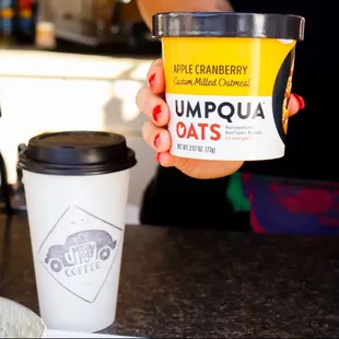 We got all the oatmeal options to go with your morning coffee