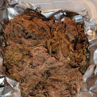 &quot;Pulled pork &quot; this was very dry and flavorless.