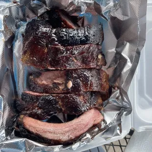 Best pork ribs I&apos;ve had this side of the Pecos River