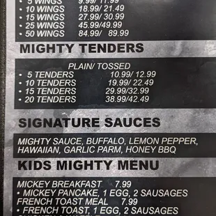 December 2021, menu (5/8)