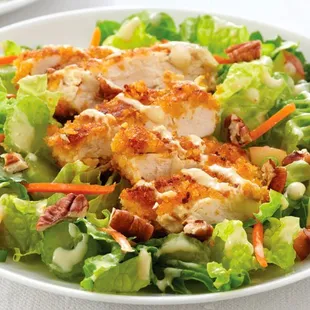 fried chicken salad