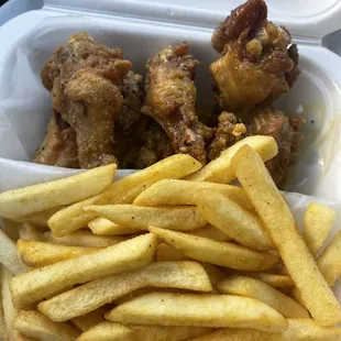 Fries and Wings