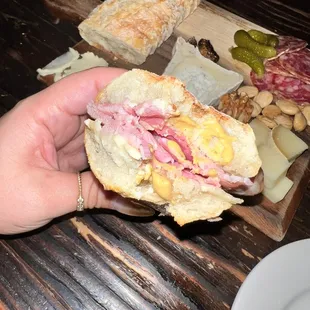 IG: @STACEEE.EATS   Ham &amp; Brie