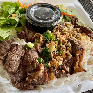 Grilled Ribeye Steak Vermicelli Noodle Salad