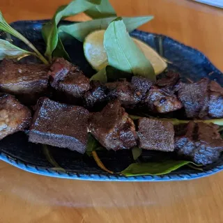 2 Beef Tongue Skewers