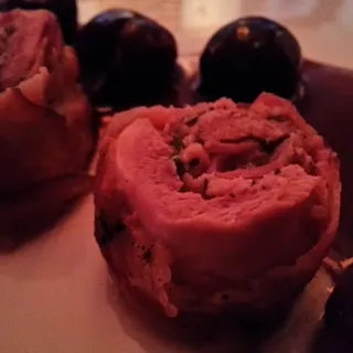 Apple Smoke Bacon Wrapped Quail