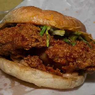 Fried Chicken Torta!! (keepsmilingphoto.com)