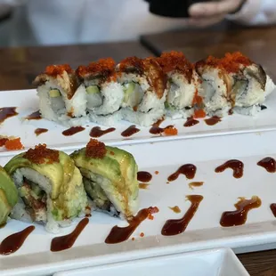 Caterpillar roll and migoto roll