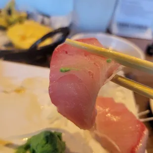 Hamachi  sashimi