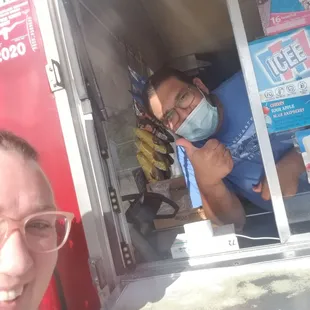 Meet Miquel, super friendly and helpful with the menu.