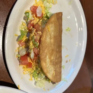 The fried corn taco
