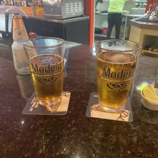 They got modelo so at least i got that going for me.... Which is good.