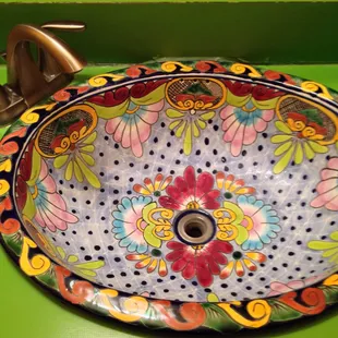 I totally judge restaurants and stores based on their restrooms! This one was beautifully decorated and super clean!!!