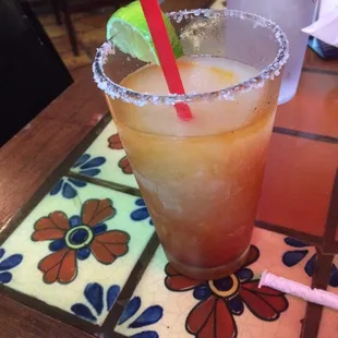This Mango Chamoy Margarita is the best