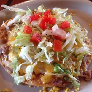 Bean &amp; cheese chalupa.