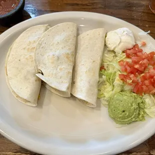 3 Shrimp Quesadillas