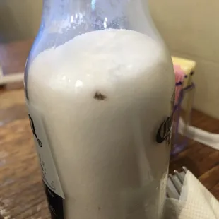 Definitely not salt in salt shaker