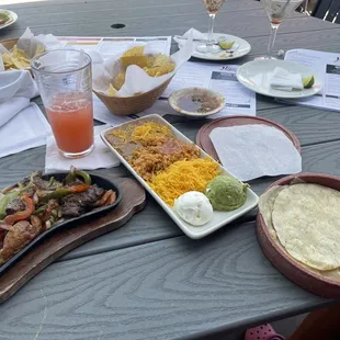 Lunch fajita