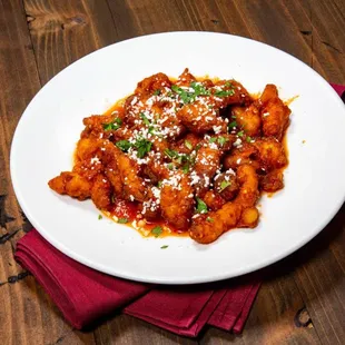 a plate of food