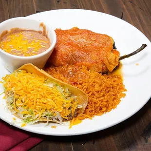 a plate of food