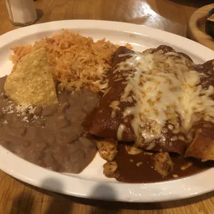 Chicken Enchiladas Mole
