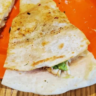 Chicken Quesadilla Dinner on Cinco de Mayo. Tasted good but overpriced.  5/5/2023