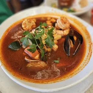 Seafood soup