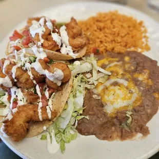 Shrimp tacos