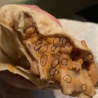 Bean, Rice & Cheese Burrito