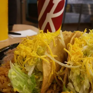 The best chicken tacos around.