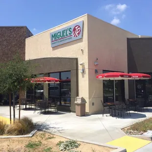 A little different look on the outside then the rest but still serving up the same great food.