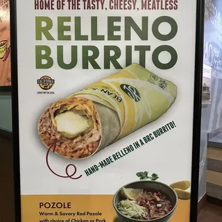 Relleno Stuffed Burrito